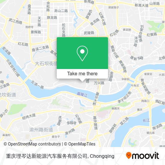 重庆理岑达新能源汽车服务有限公司 map