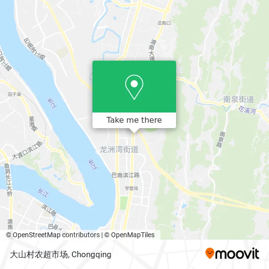 大山村农超市场 map