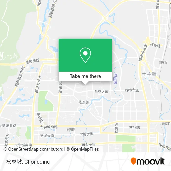 松林坡 map