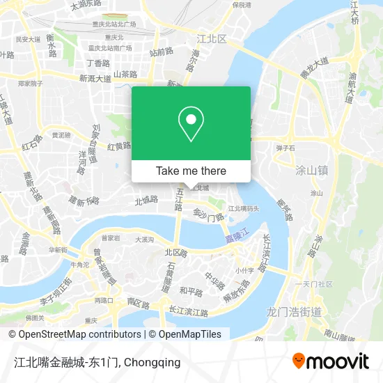 江北嘴金融城-东1门 map