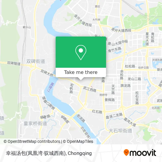 幸福汤包(凤凰湾·驭城西南) map