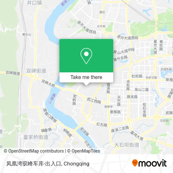 凤凰湾驭峰车库-出入口 map