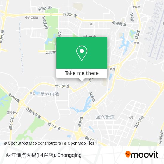 两江沸点火锅(回兴店) map