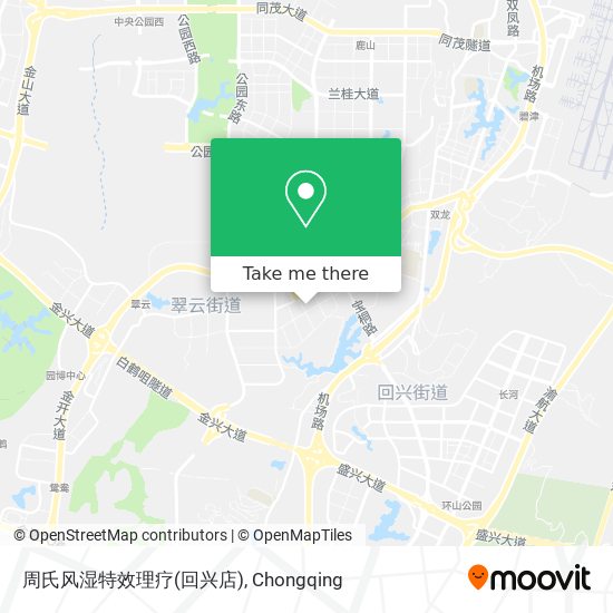 周氏风湿特效理疗(回兴店) map