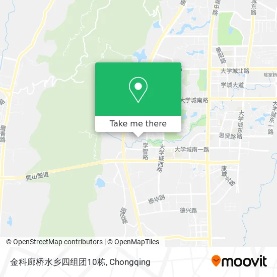 金科廊桥水乡四组团10栋 map