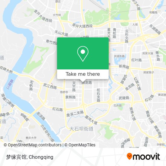 梦缘宾馆 map
