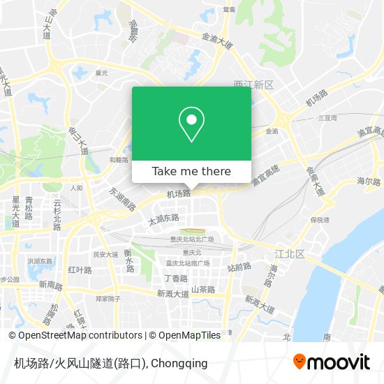 机场路/火风山隧道(路口) map