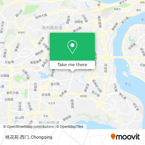 桃花苑-西门 map