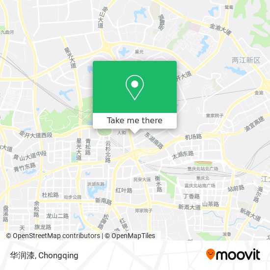华润漆 map