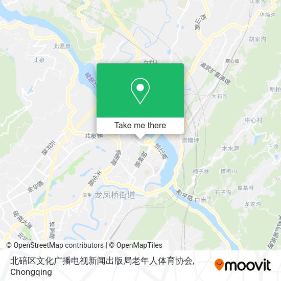 北碚区文化广播电视新闻出版局老年人体育协会 map