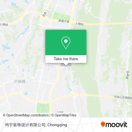 鸿宇装饰设计有限公司 map