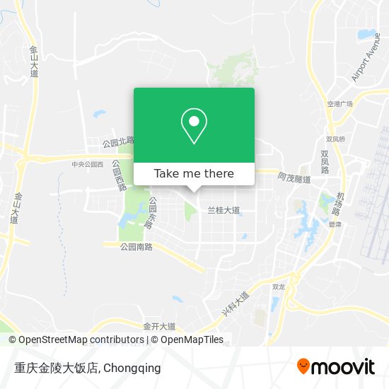 重庆金陵大饭店 map