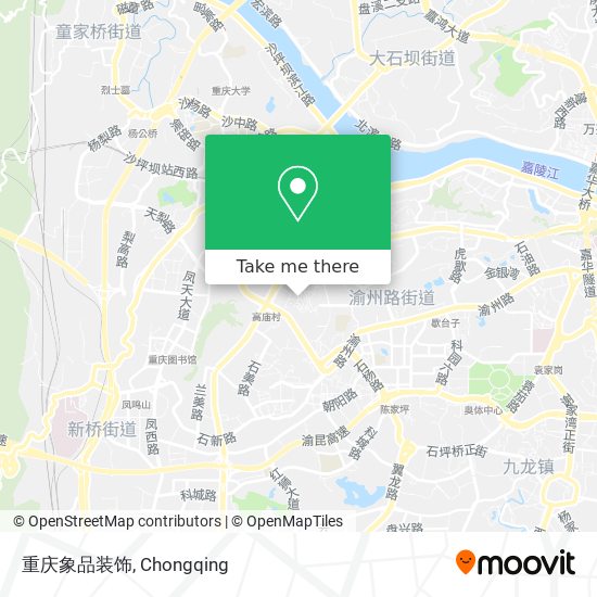 重庆象品装饰 map