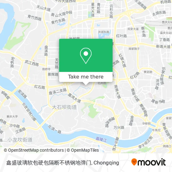 鑫盛玻璃软包硬包隔断不锈钢地弹门 map
