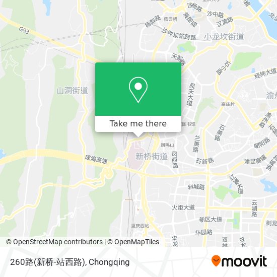 260路(新桥-站西路) map
