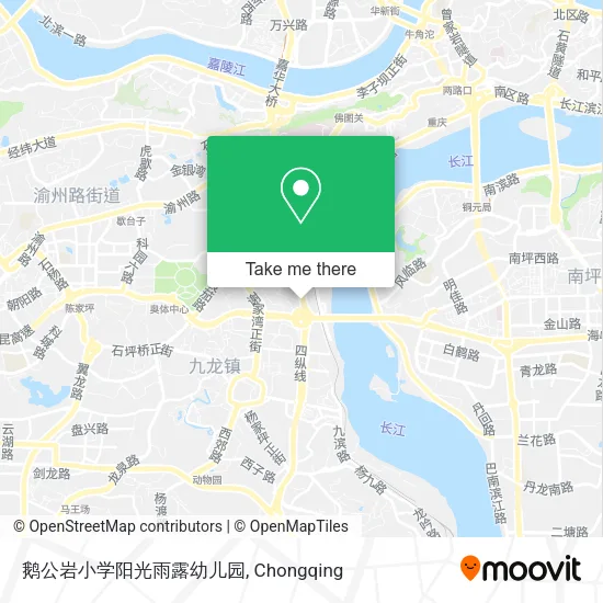 鹅公岩小学阳光雨露幼儿园 map