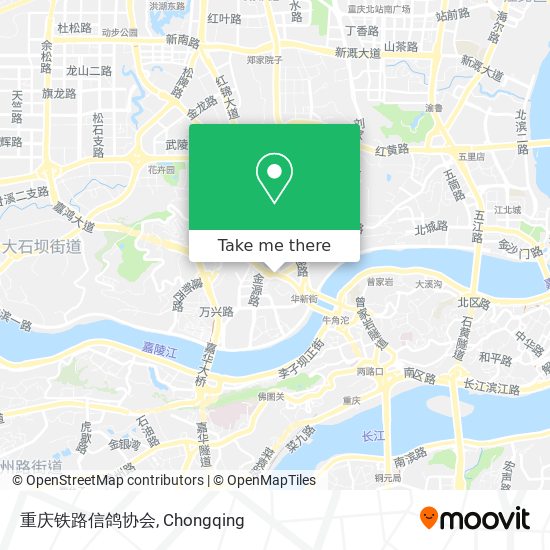 重庆铁路信鸽协会 map