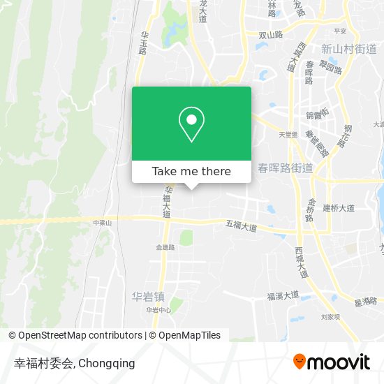 幸福村委会 map