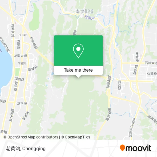老黄沟 map