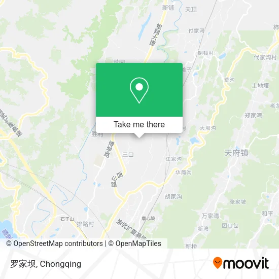 罗家坝 map