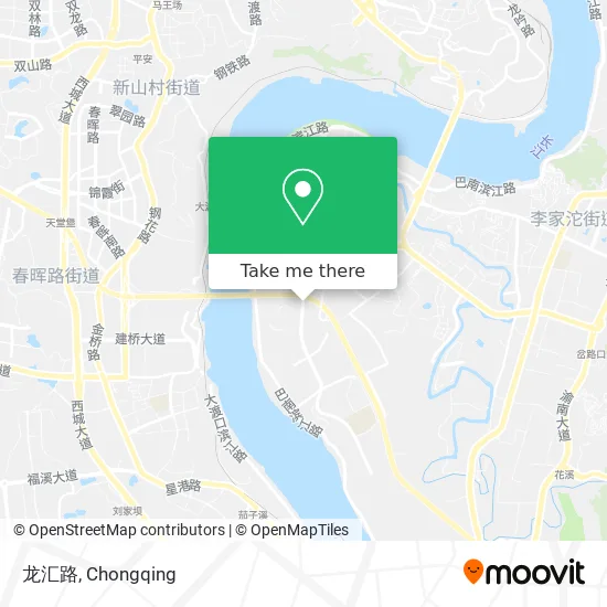 龙汇路 map