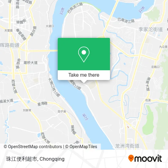 珠江便利超市 map