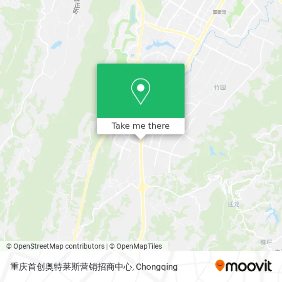 重庆首创奥特莱斯营销招商中心 map