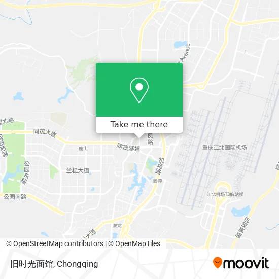 旧时光面馆 map