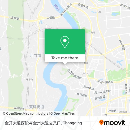 金开大道西段与金州大道交叉口 map
