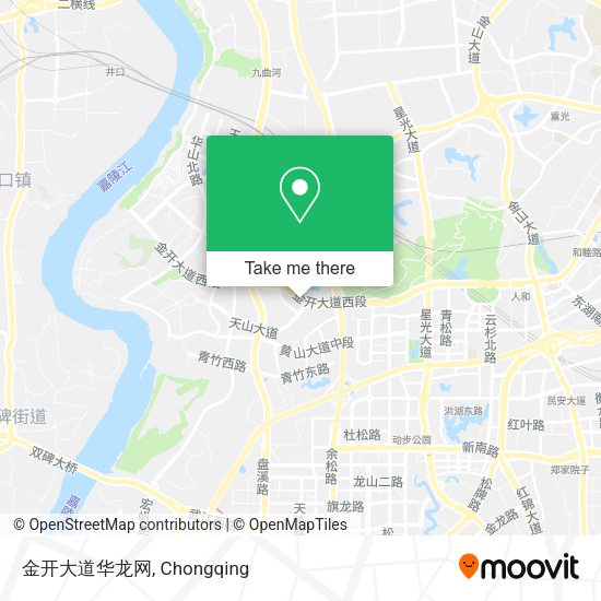 金开大道华龙网 map