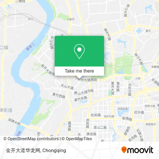 金开大道华龙网 map
