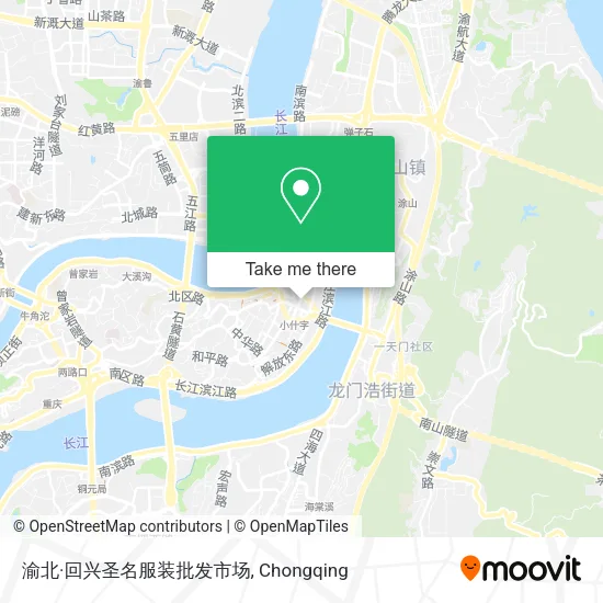 渝北·回兴圣名服装批发市场 map