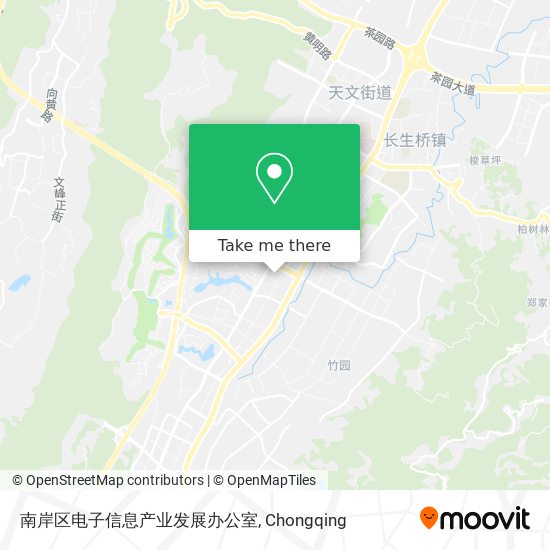 南岸区电子信息产业发展办公室 map