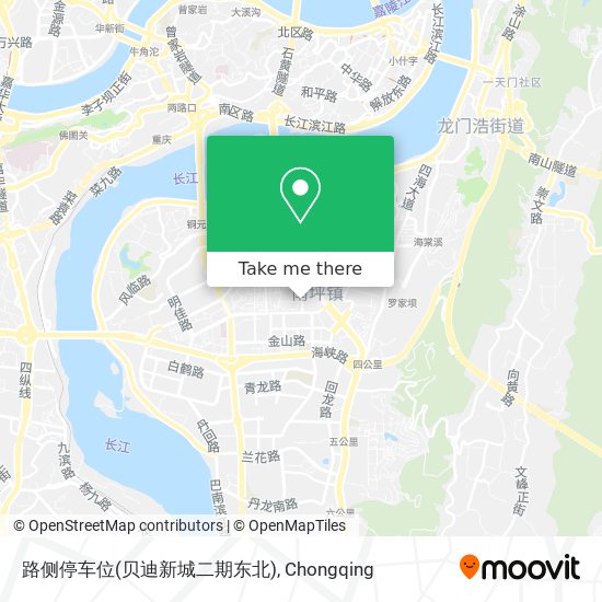 路侧停车位(贝迪新城二期东北) map