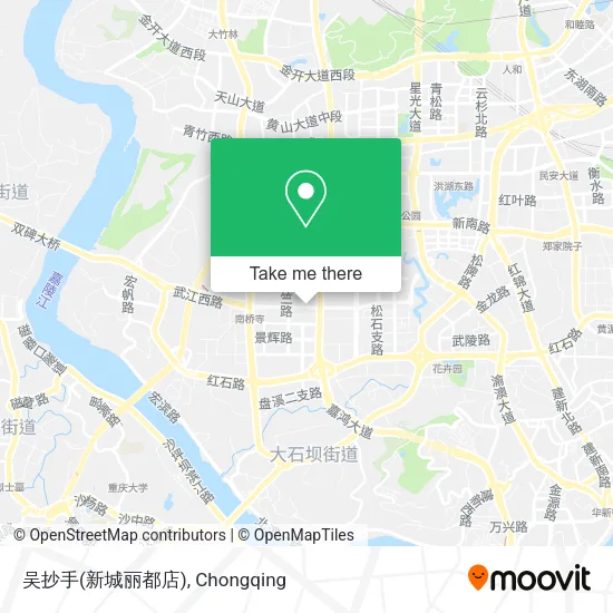 吴抄手(新城丽都店) map