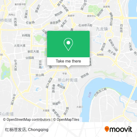 红杨理发店 map