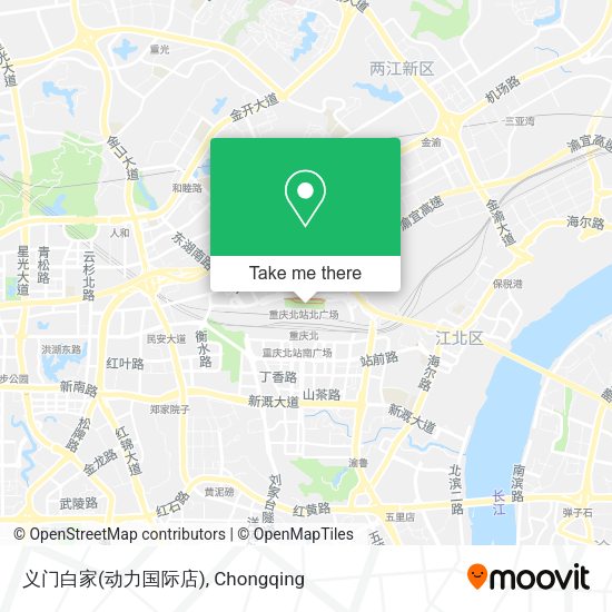 义门白家(动力国际店) map