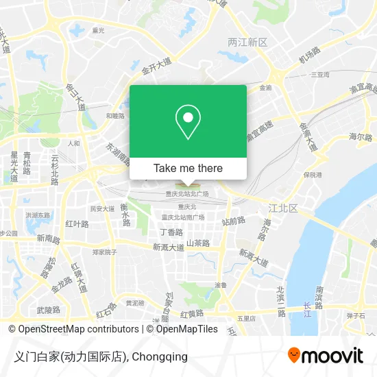 义门白家(动力国际店) map