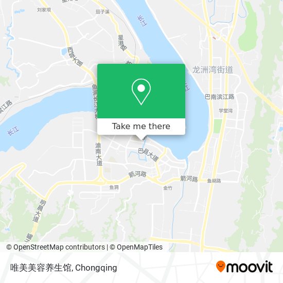 唯美美容养生馆 map