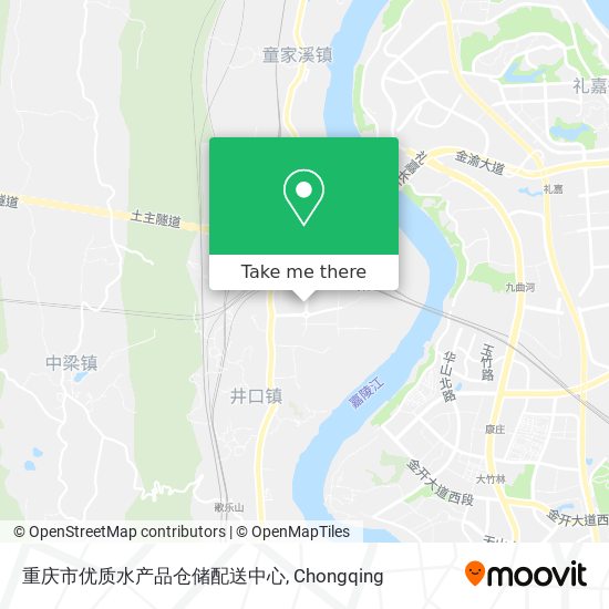 重庆市优质水产品仓储配送中心 map