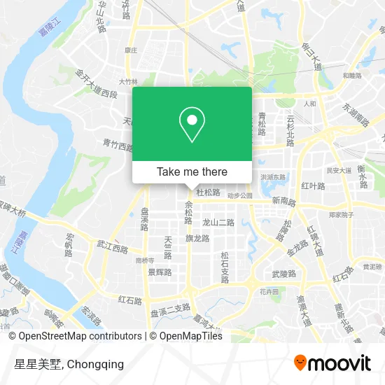 星星美墅 map