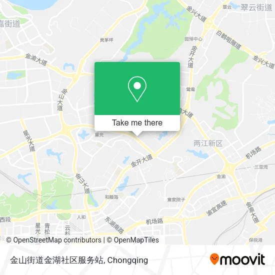 金山街道金湖社区服务站 map