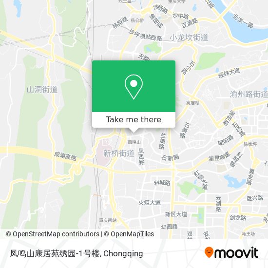 凤鸣山康居苑绣园-1号楼 map