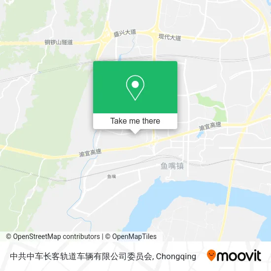 中共中车长客轨道车辆有限公司委员会 map