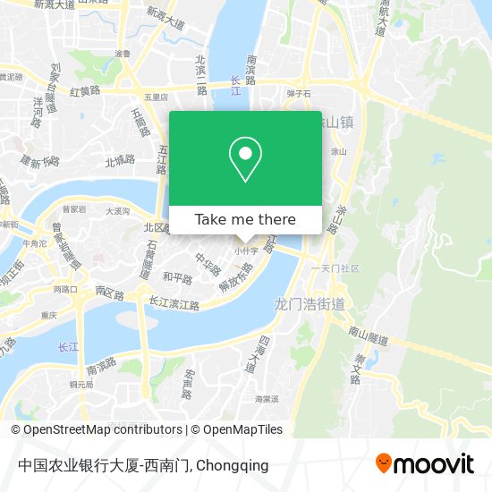 中国农业银行大厦-西南门 map