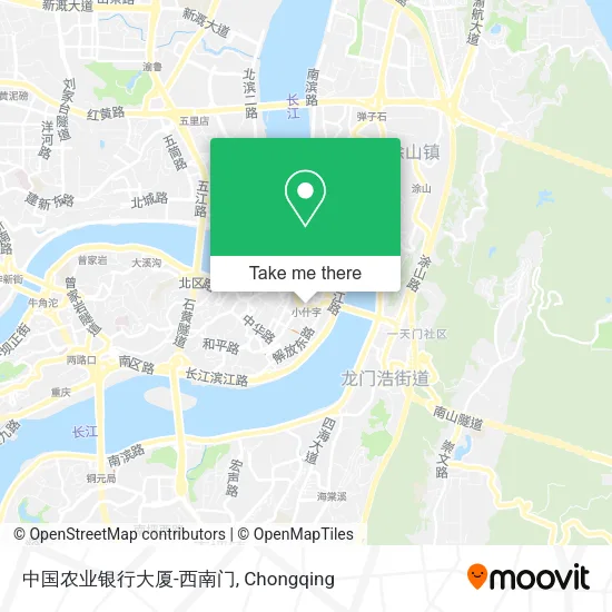 中国农业银行大厦-西南门 map
