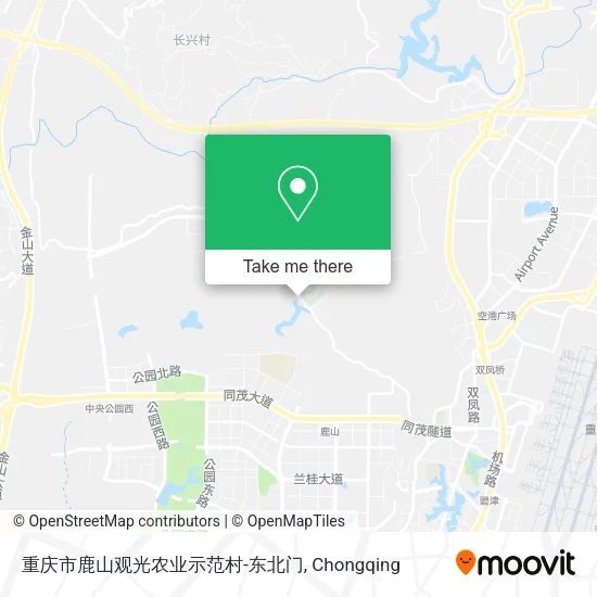重庆市鹿山观光农业示范村-东北门 map