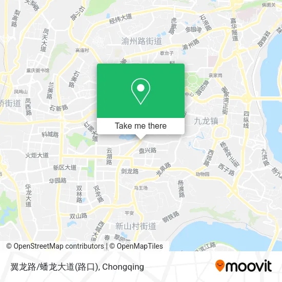 翼龙路/蟠龙大道(路口) map