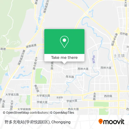 野多充电站(学府悦园E区) map