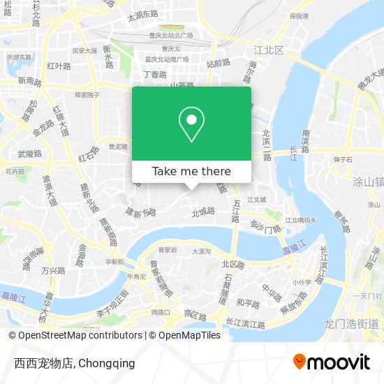 西西宠物店 map